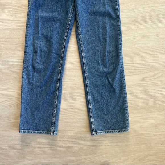 & Other Stories High Waist Tapered Leg Jeans 100% Cotton Sz 27 Stockholm Atelier - Picture 3 of 11